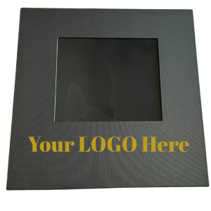 Window Magnetic Box With LOGO | 30 × 30 × 10 CM 